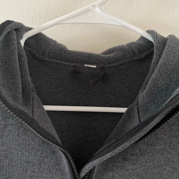 lululemon Fleece & Thank You Womens 6 Grey Black Pullover Athleisure Workout - Picture 6 of 10